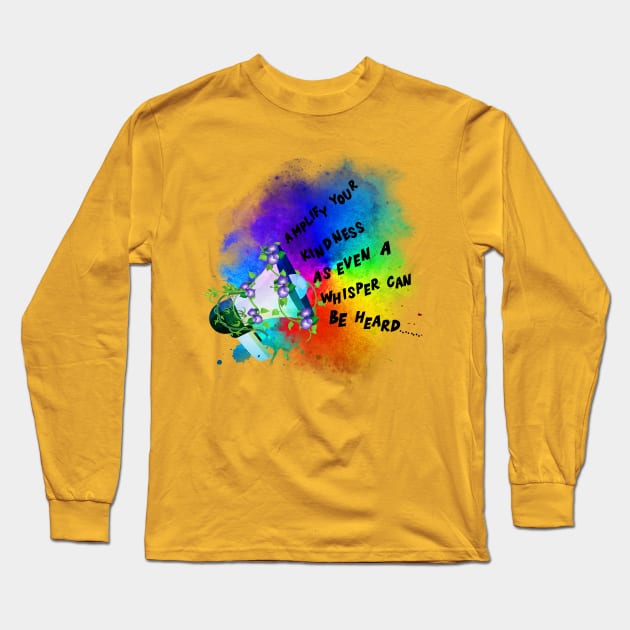 Amplify Your Kindness Long Sleeve T-Shirt by Accentuate the Positive 